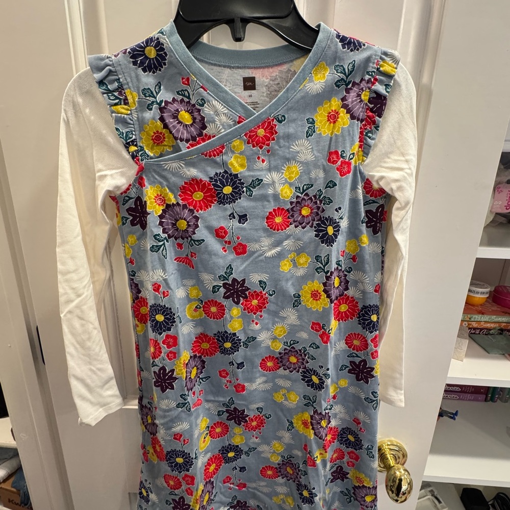 Tea Collection Pastel Floral Dress
